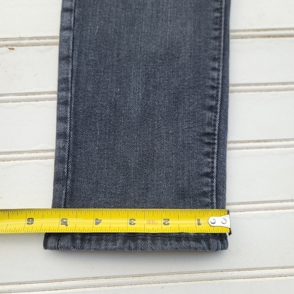 Old Navy Jeans Boys Youth 14 Black Original Taper Stretch Pockets 27x28 - Picture 10 of 10